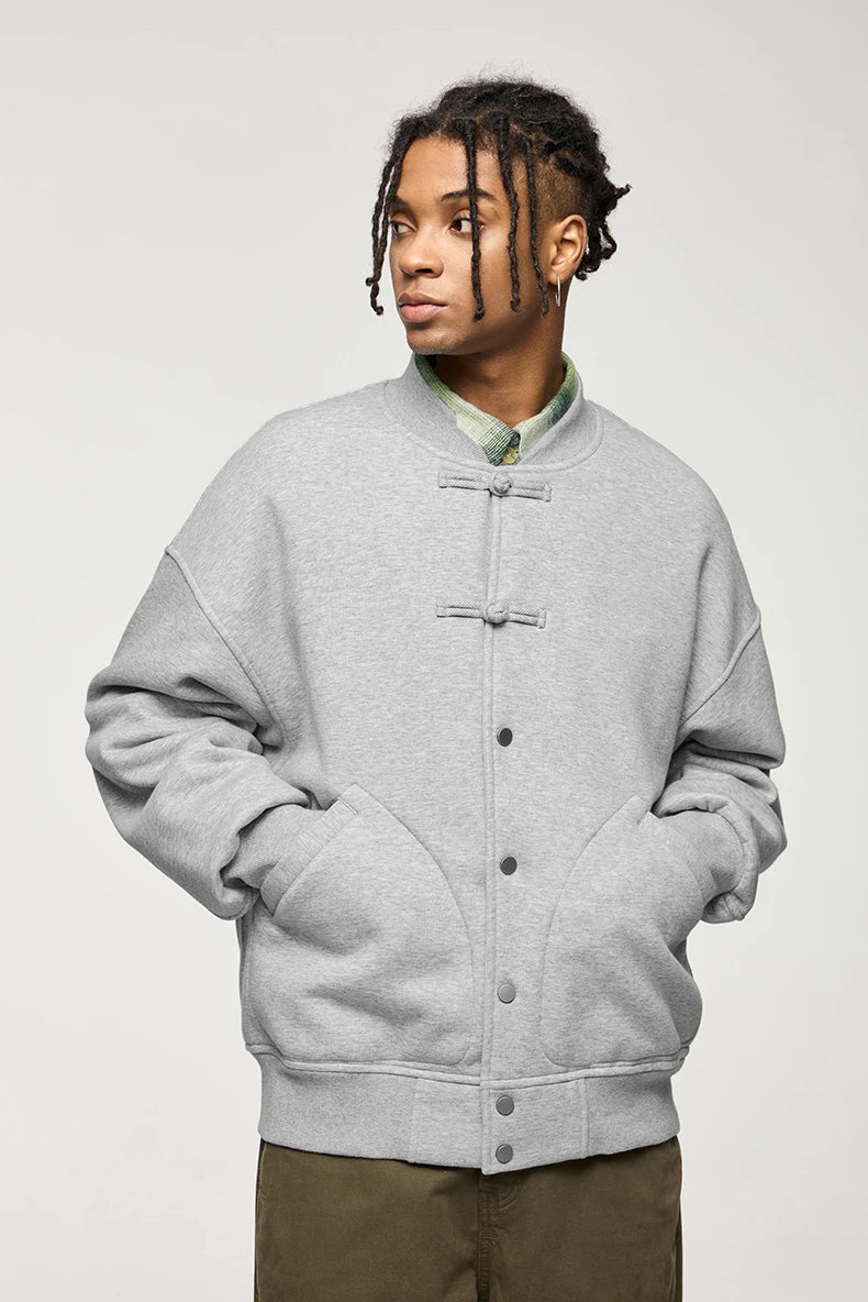 Sudadera polar estilo chino