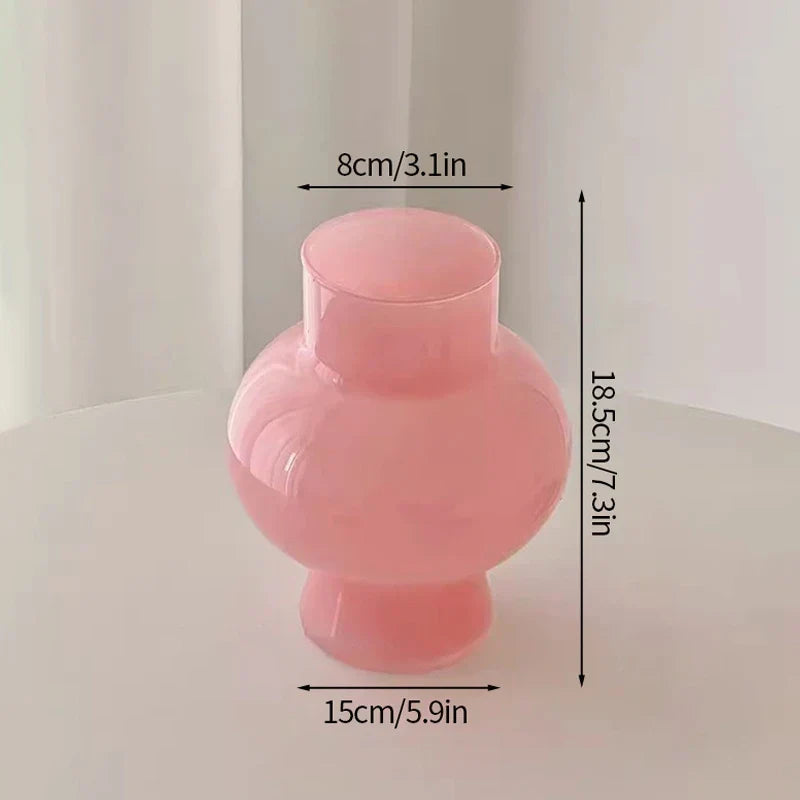 Creative Glass Flower Vintage Vase