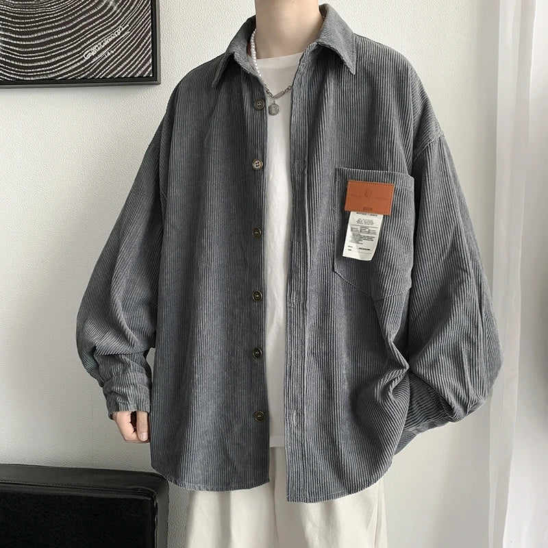 Y2K Corduroy Shirt