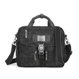 Retro Canvas Brown Messenger Bag