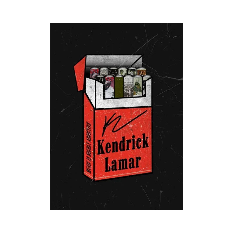 Cigarette Case Singer Star Poster
