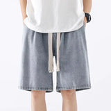 Casual Loose Fit Denim Short