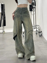 Women's Hip Wide Leg Jeans