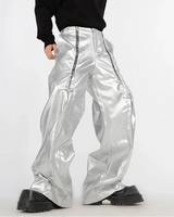 Cyperpunk Shiny Leather Pants
