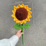Crochet Handmade Knitted Tulip Flowers