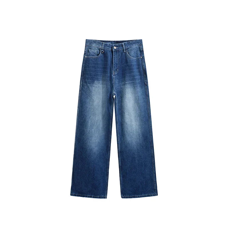 Cowboy Washed Faded Stretchable Jeans