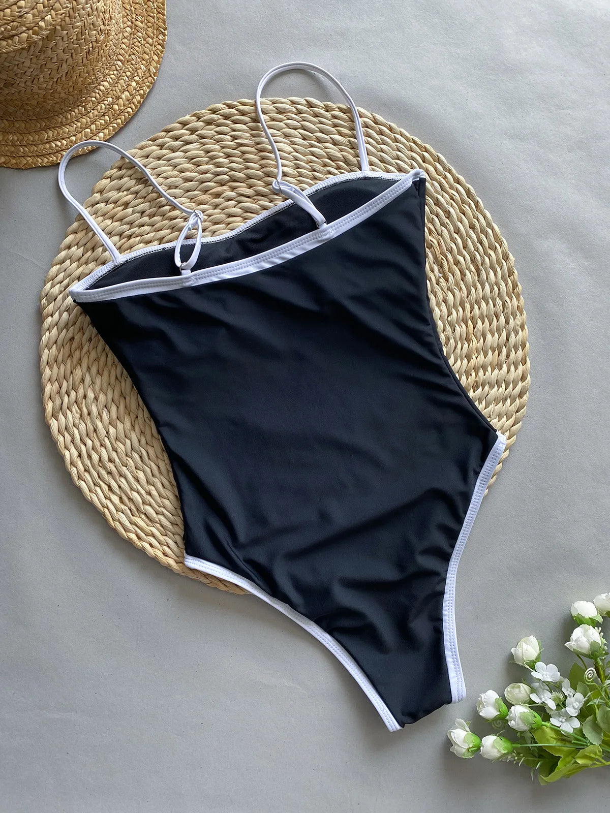 Black & White Summer Women's Swimsuit