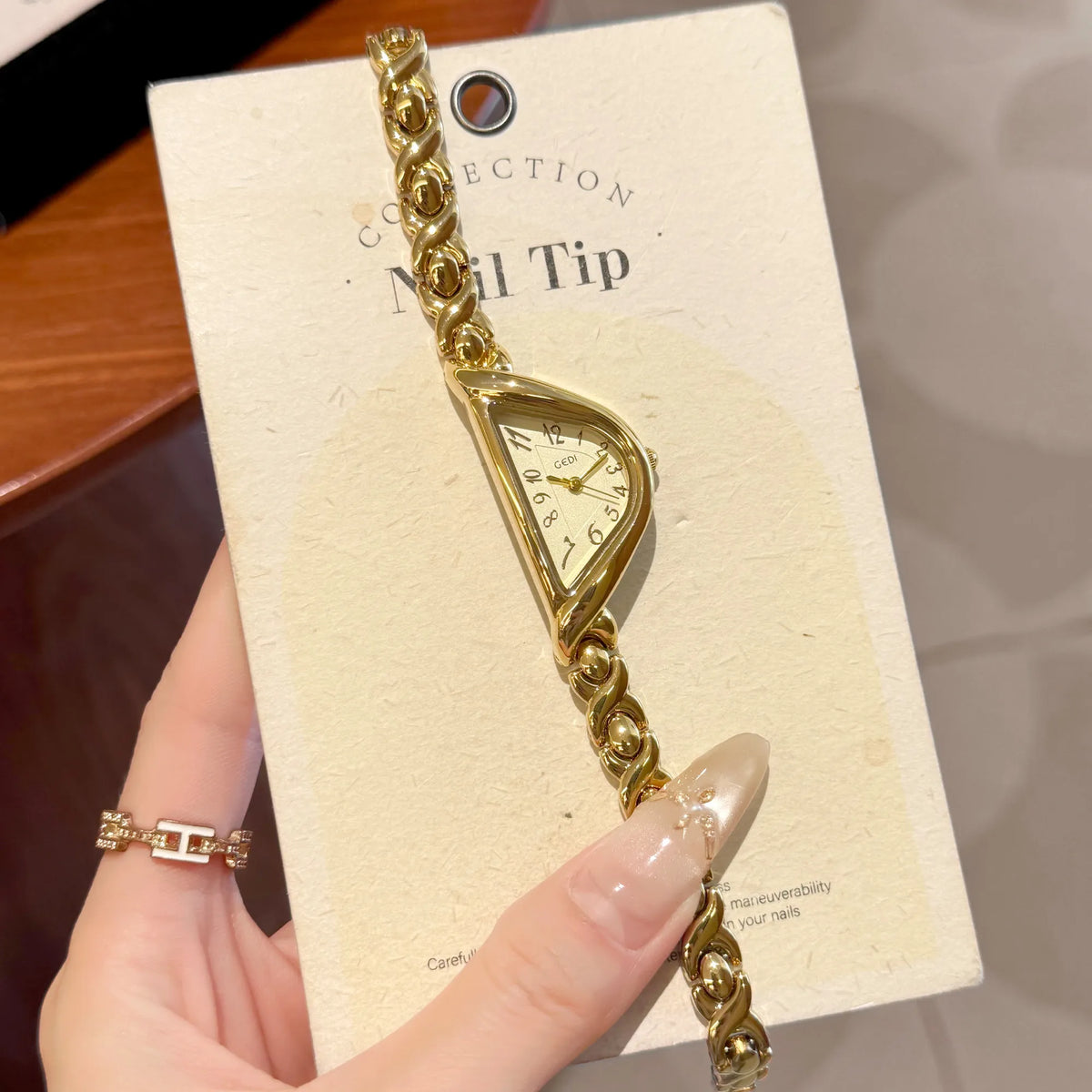 Irregular Triangle Wrist Watch