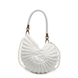 Creative Conch Handmade Crochet Shoulder Bag