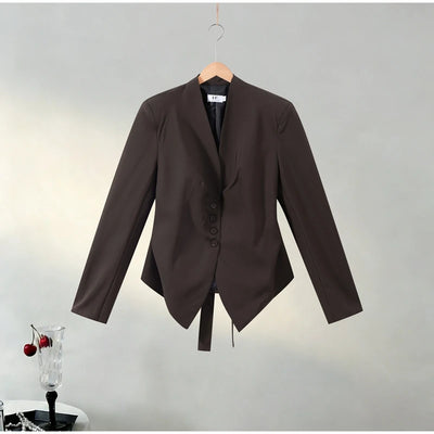 Damen Einreihiger Blazer