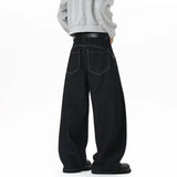 Buckle Wide Leg Jeans