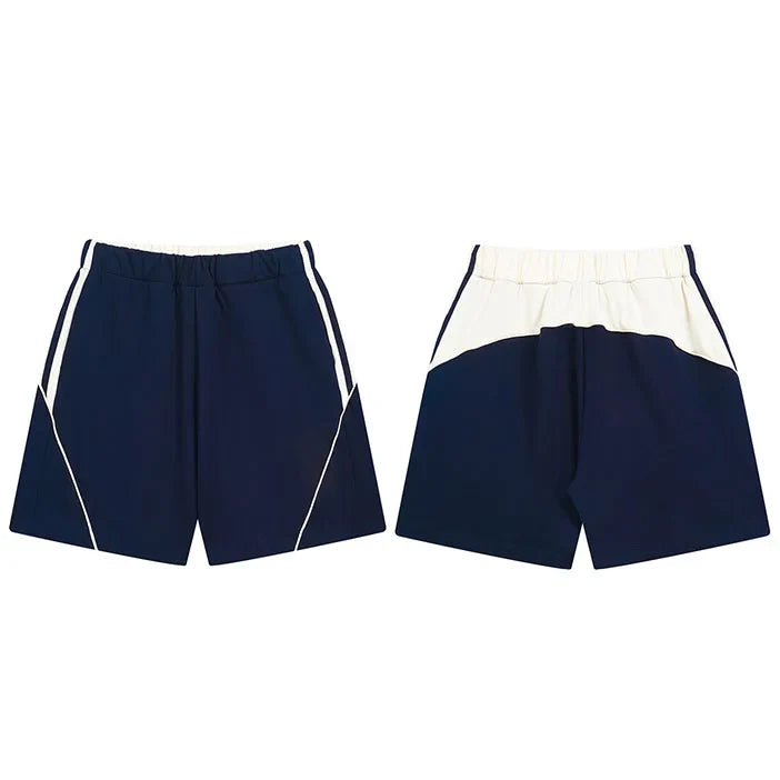 Varsity Patchwork Baggy Short