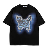 Butterfly Tassel Patch T-Shirt