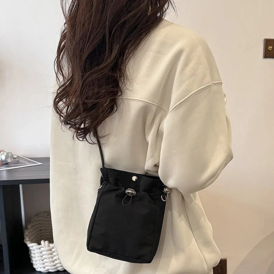 Nylon Crossbody Wallet Shoulder Bag