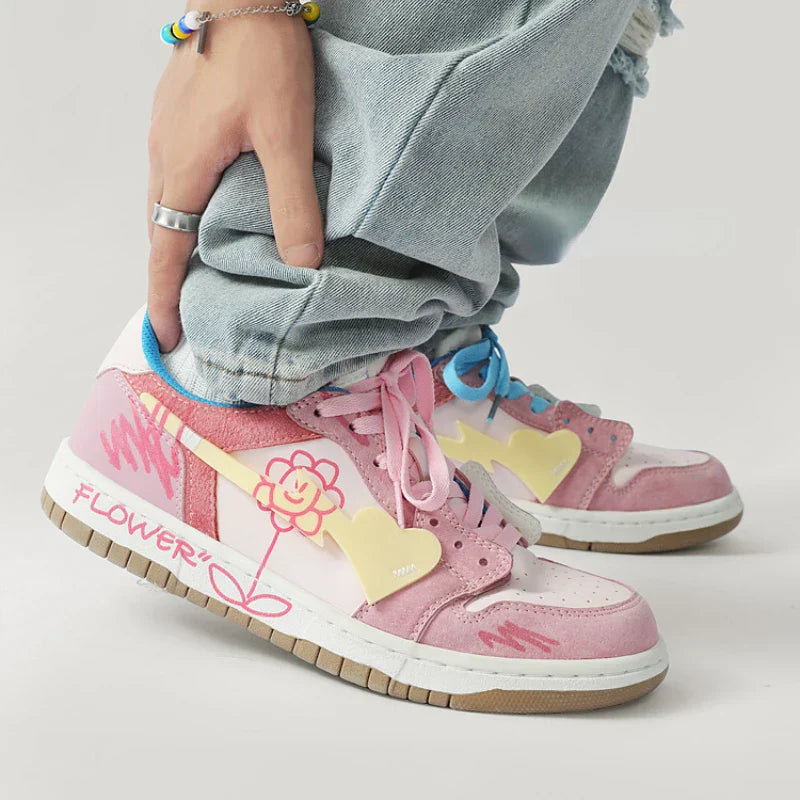 Breathable Hip Hop Punk School Sneakers