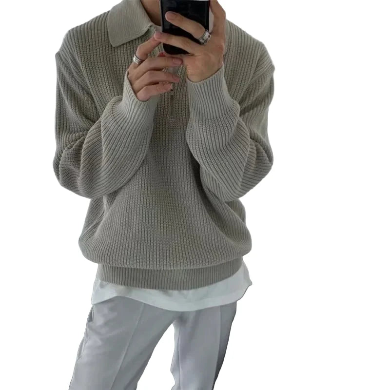 Old Money Korean Style Sweater