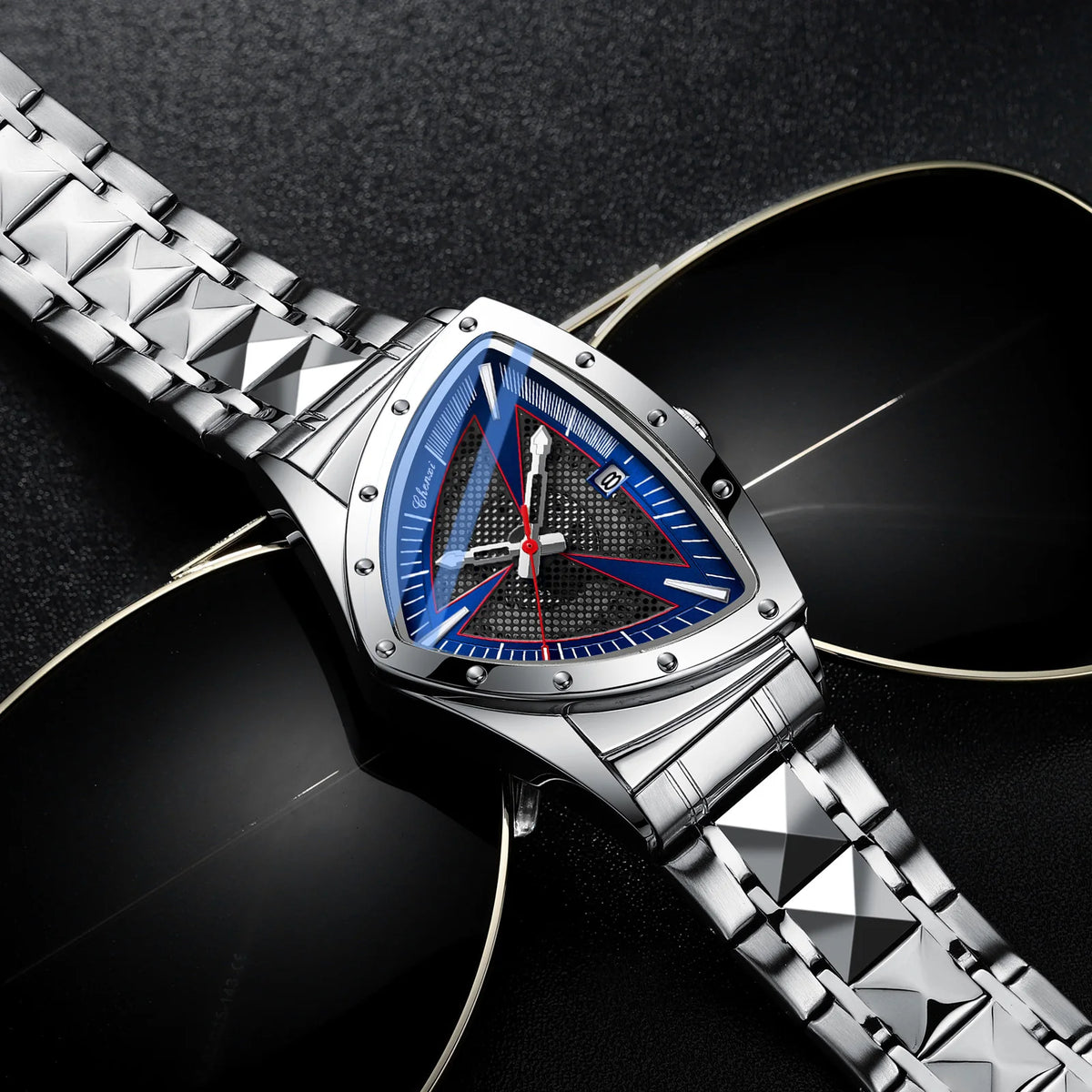 Triangular Dial Luxury Man Watch