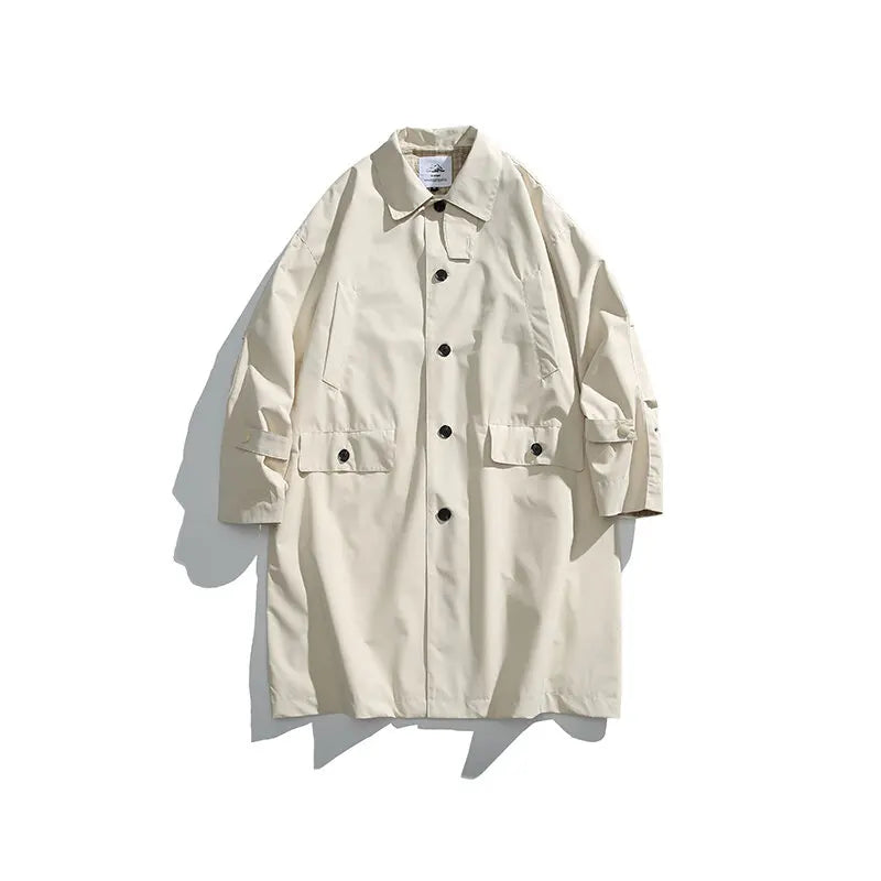 Vintage weiter langer Trenchcoat