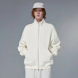Stehkragen Winterfleece Windbreaker Jacke