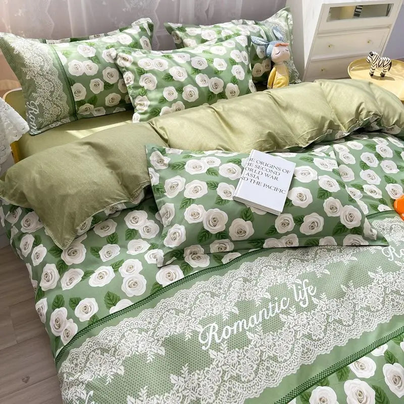 Juego de Ropa de Cama Floral Coquette