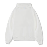 Sudadera con capucha lisa de color liso