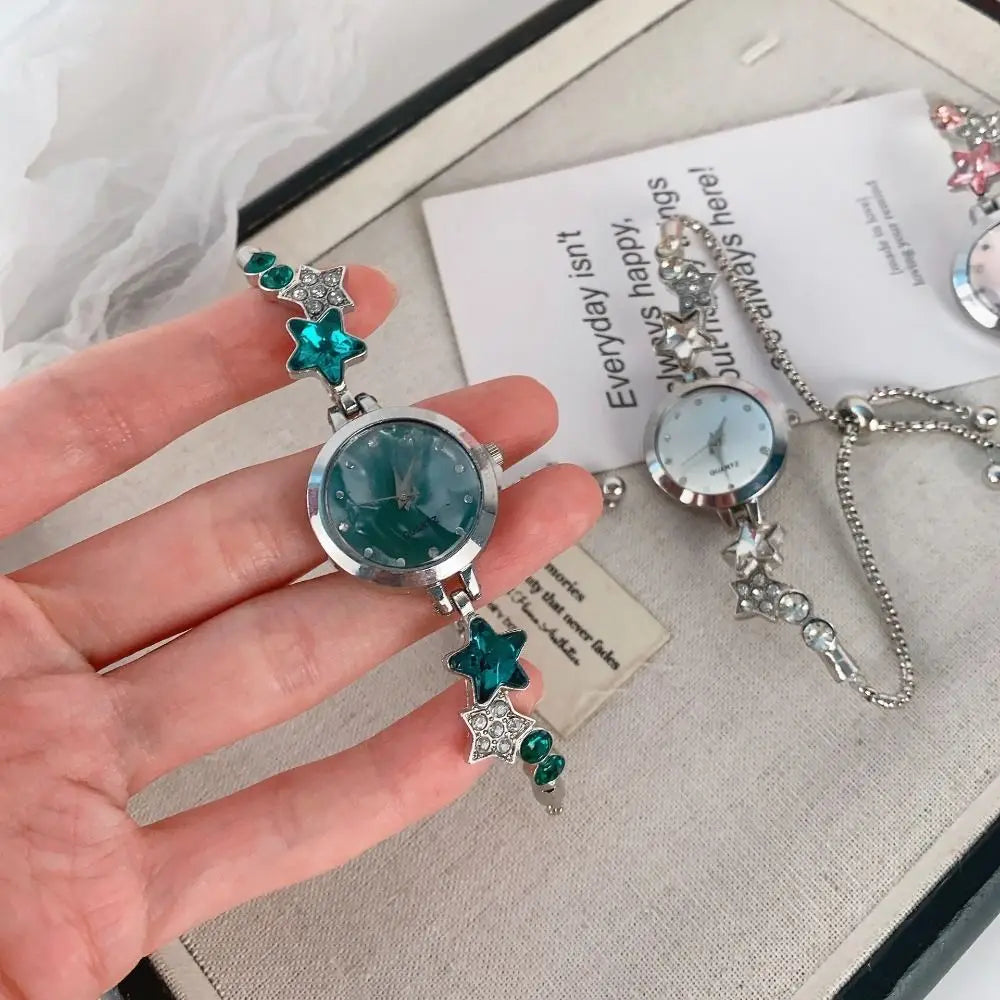Rhinestone Bracelet Watch