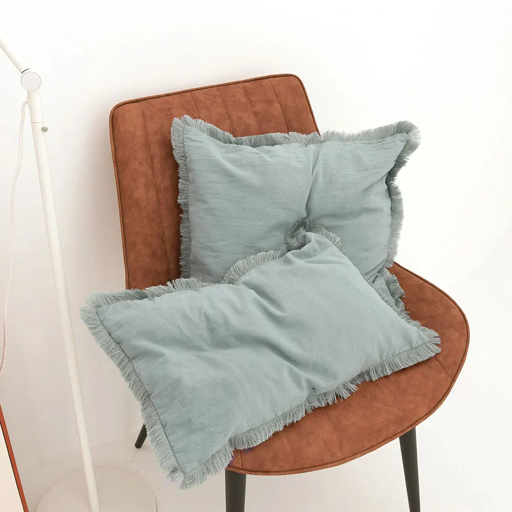 Light Green Cushion Decorative Pillowcase