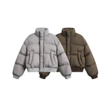 Chaqueta acolchada gruesa corta