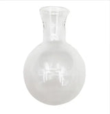 Florero Vintage Transparente de Marco de Madera