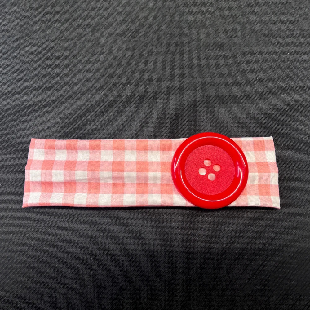 Kawaii Button Headband