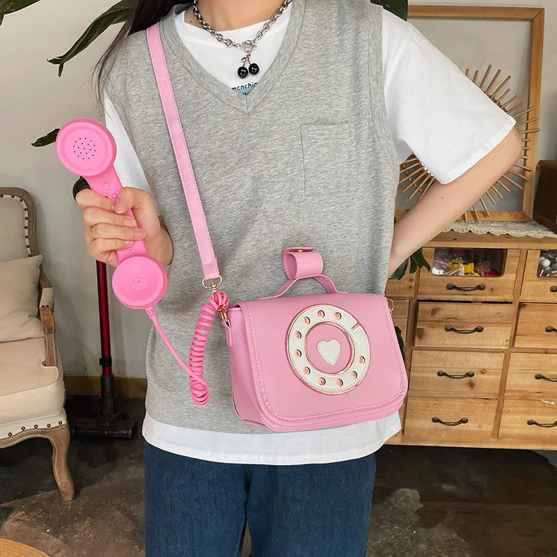 Stylish Women Telephone Cross Bag