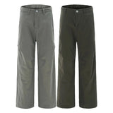 Wide-leg Pleated Lightweight Pants