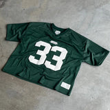 Retro Mesh Football Jersey Sports T-Shirt