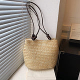 Women's Woven Vintage Shoulder Bag