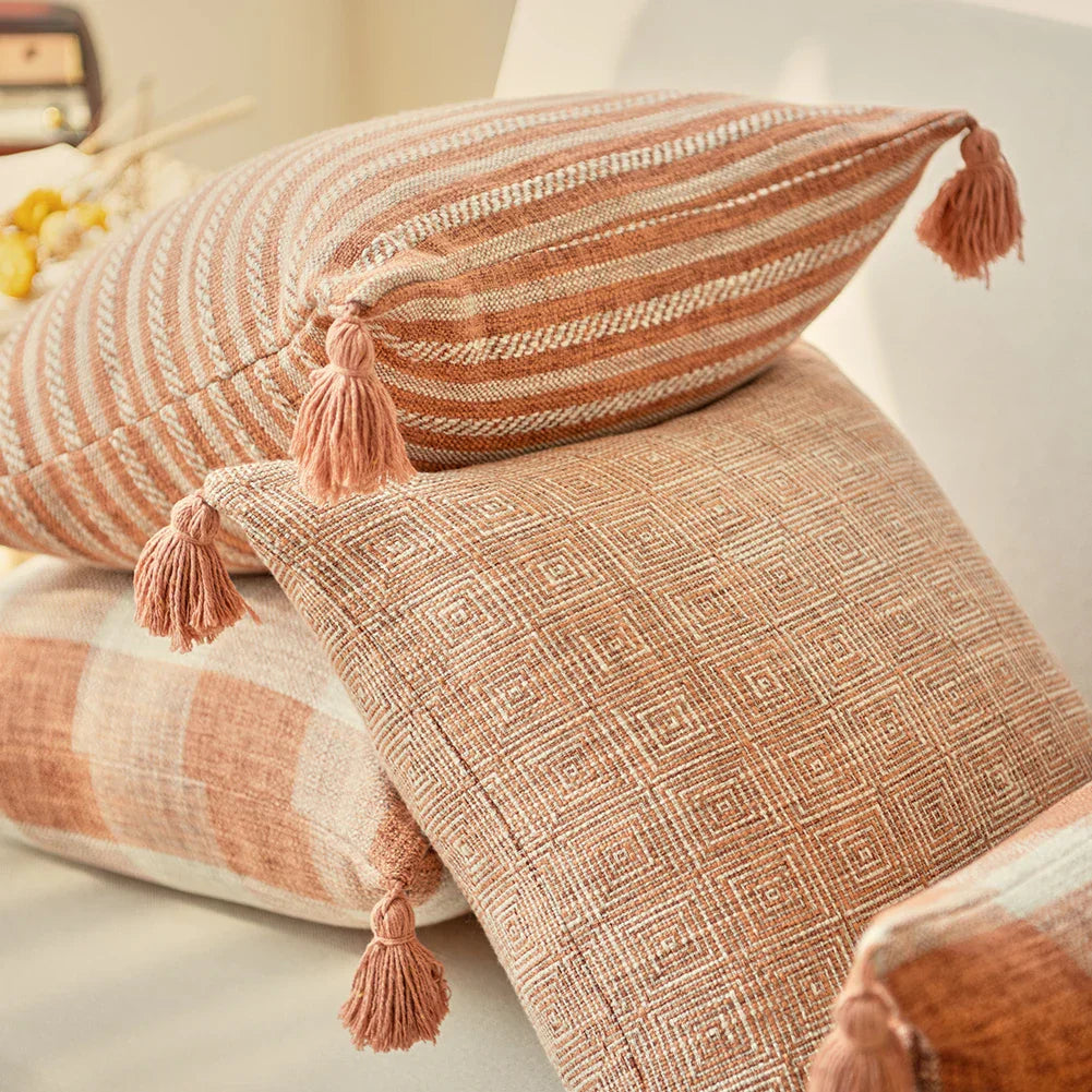 Orange Pillowcase For Living room