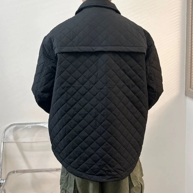 Diamond Vintage Puffer Jacket