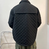 Diamond Vintage Puffer Jacket