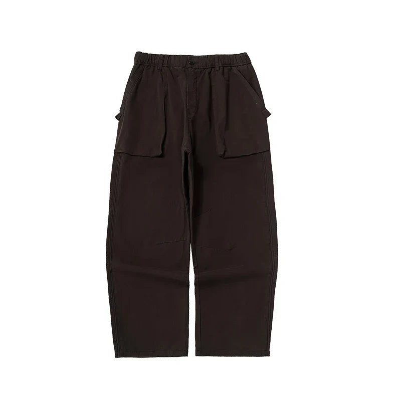 Pantalones cargo de calle de corte alto