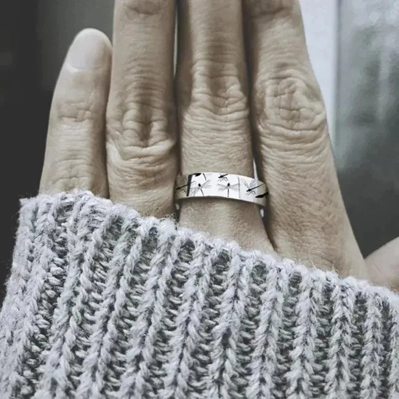 Dragonfly Pattern Ring