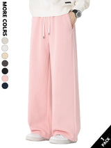 Solid Color Comfy Straight Leg Pants