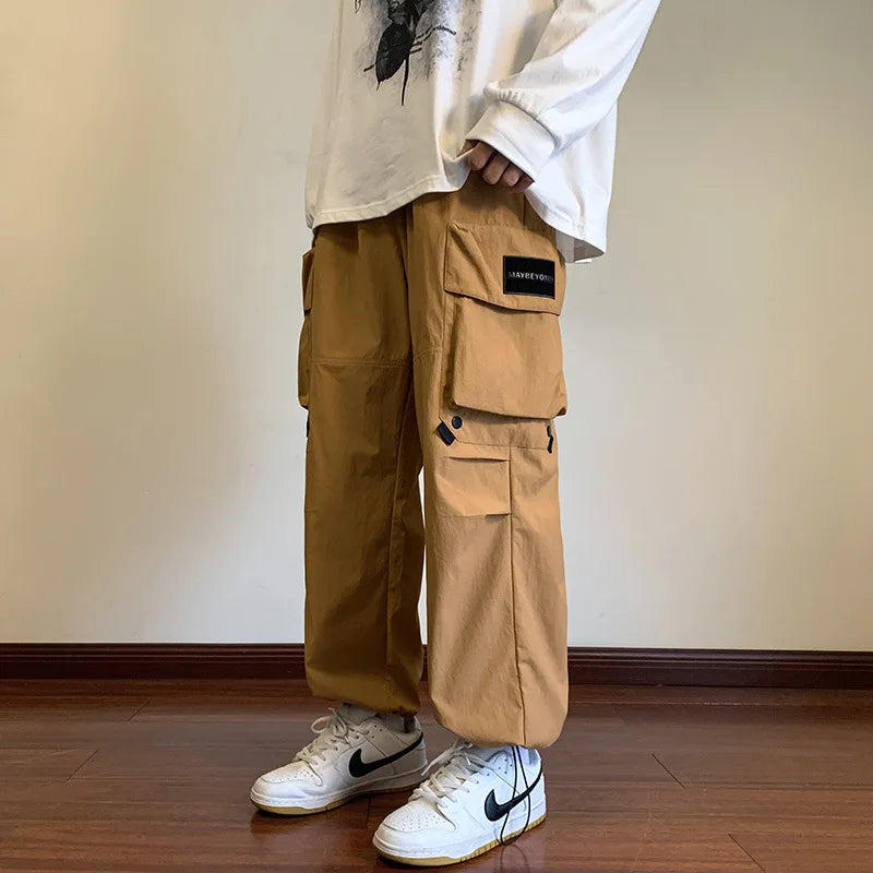 Y2K Tapered Casual Cargo Pants