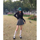 Pleated Korean Style Mini Skirt