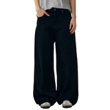 Dark Grunge Wide Leg Jeans