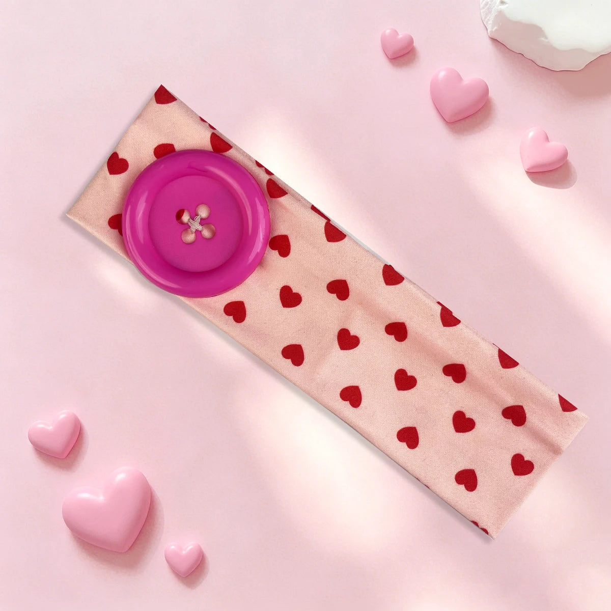 Kawaii Button Headband