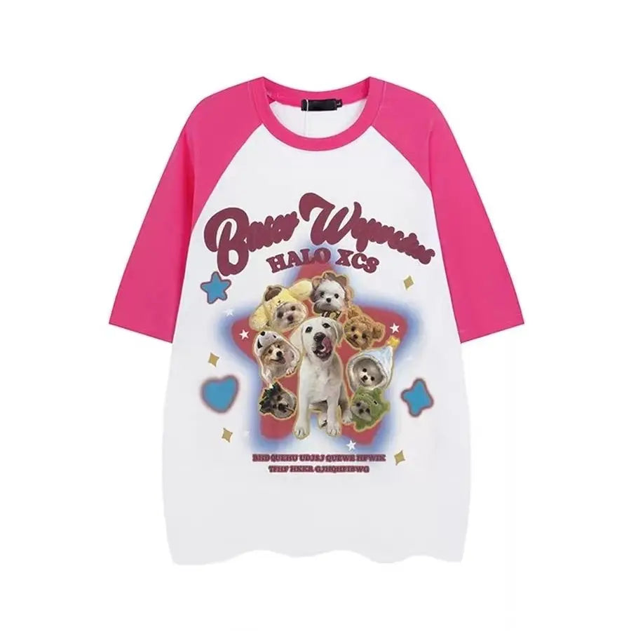 Oversized Star Dogs T-shirt