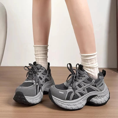 Cushioned insole Platform Sneakers