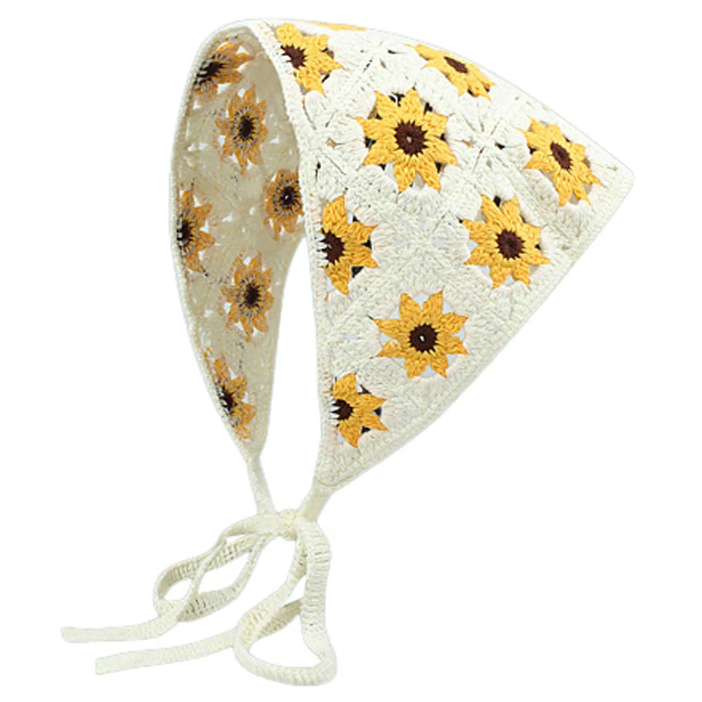 Summer Concert Crochet Head Bandana