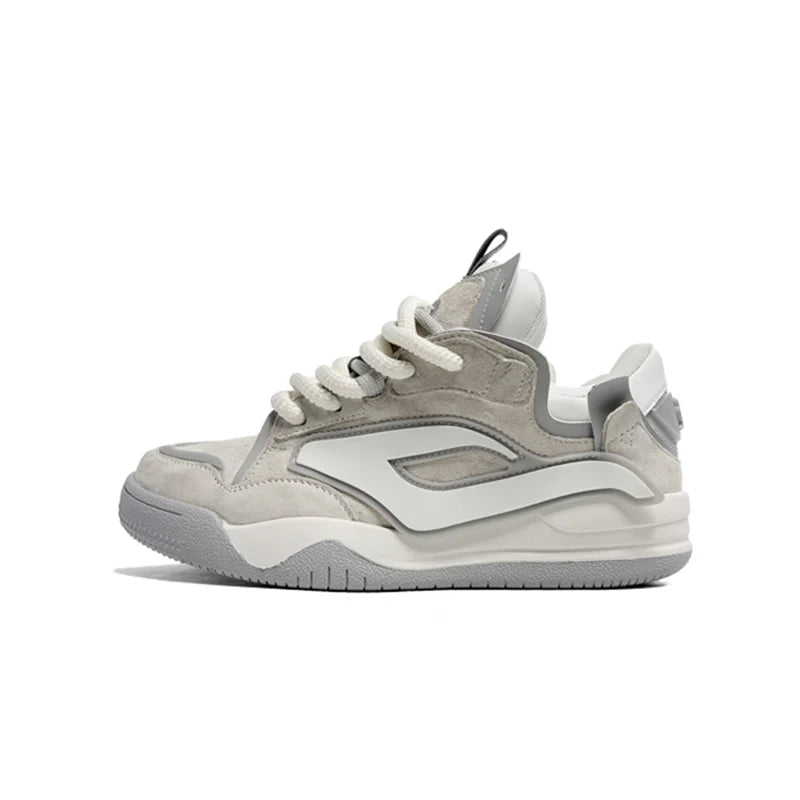 Retro American Rocket Platform School Sneakers