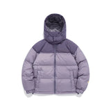 Wasserdichte Kapuzen-Daunenjacke mit Entendaunenfüllung