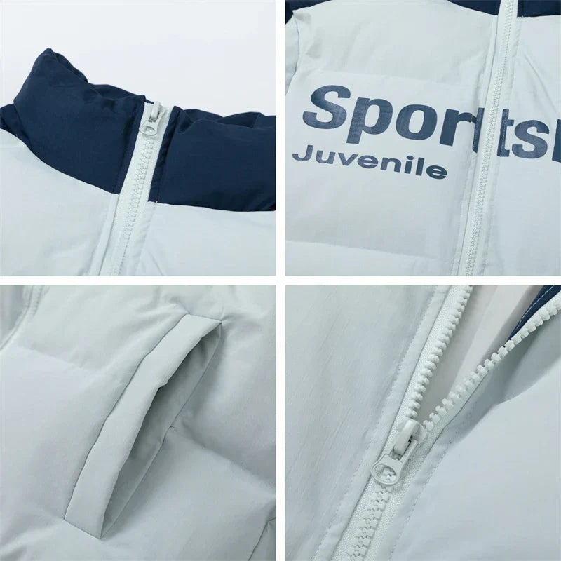 Thick Athletic Winter Puffer Jacket